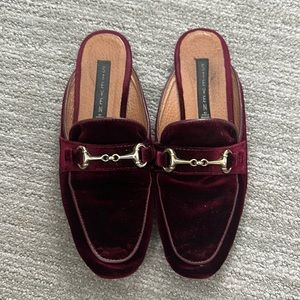 Steven by Steve Madden Velvet Slide Loafers